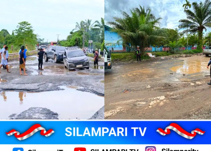 Kondisi Memprihatinkan, Jalan Lintas Sekayu–Lubuklinggau Viral karena Rusak dan Becek