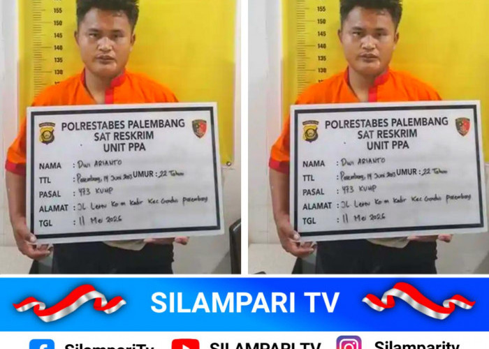 Pelaku Kekerasan Seksual Anak di Gandus Ditangkap Setelah Buron