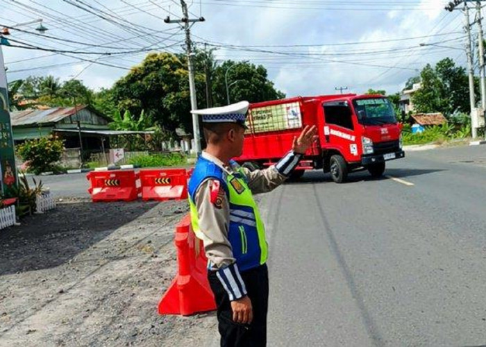 Jalan Lintas Tengah Sumatera Terlihat Lengang, Kendaraan Jarang Melintas Saat Arus Balik