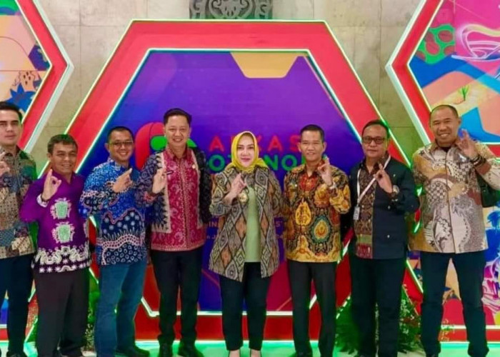 Bupati Musi Rawas Hj Ratna Machmud Hadiri Otonomi Expo dan APKASI Procurement Network 2024