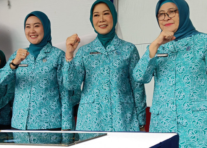 Ketua TP PKK Provinsi Sumatera Selatan Resmikan Warung PKK di Kota Lubuklinggau