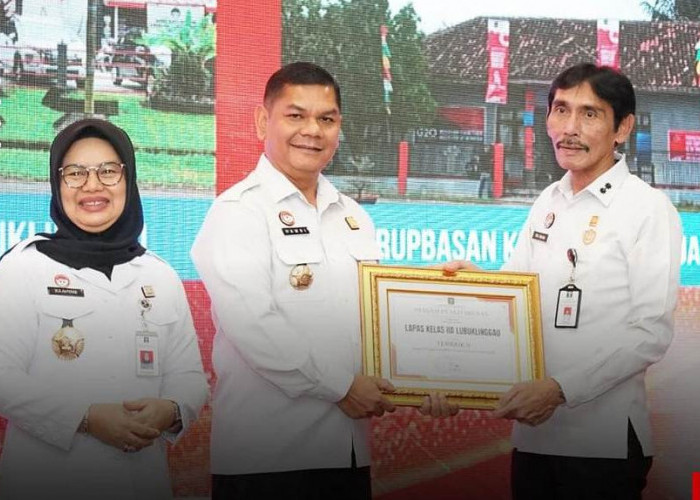 Lapas Lubuklinggau Raih Penghargaan Rapat Monitoring dan Evaluasi Capaian Kinerja dan Penyusunan SAKIP 2024