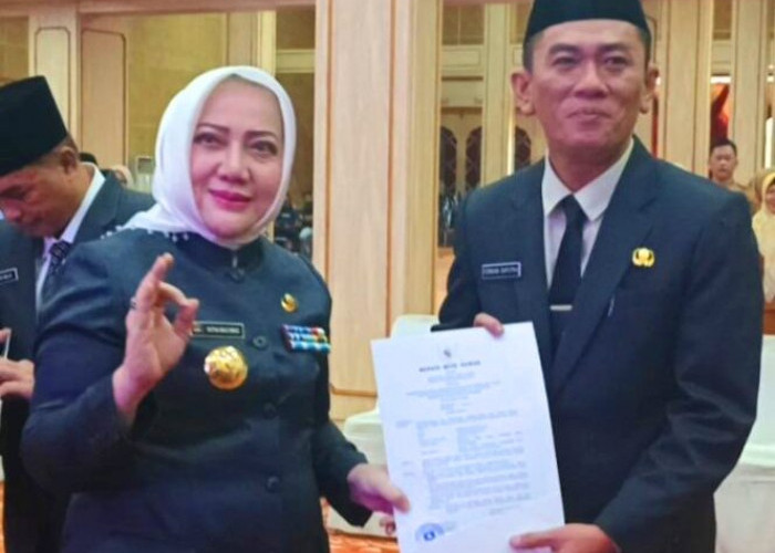 Febrian Saputra Resmi Jabat Kadiskominfotiksan Musi Rawas, Delapan Pejabat Eselon II Dilantik