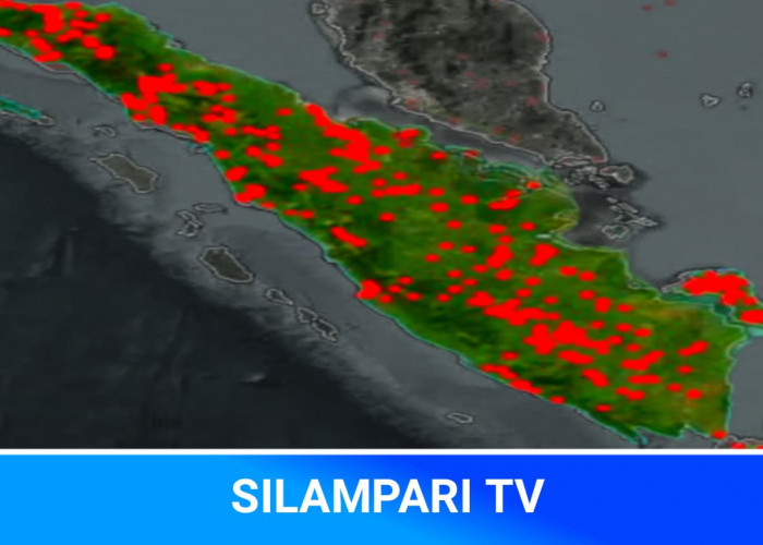 Titik Panas di Sumsel Tembus 2.424, Sembilan Daerah Masuk Zona Rawan Karhutla.
