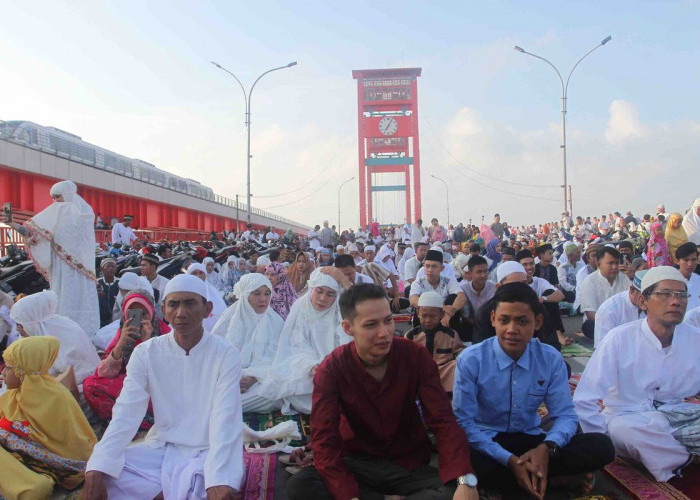 Jembatan Ampera Ditutup Sementara Saat Salat Id 2026, Ini Rekayasa Lalin dan Titik Parkir Jemaah