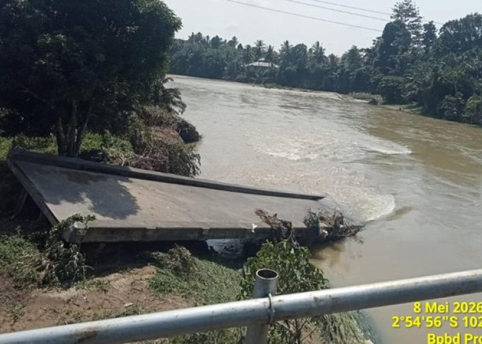 Banjir Parah di Muratara Rendam Ribuan Rumah, Lima Jembatan Dilaporkan Putus