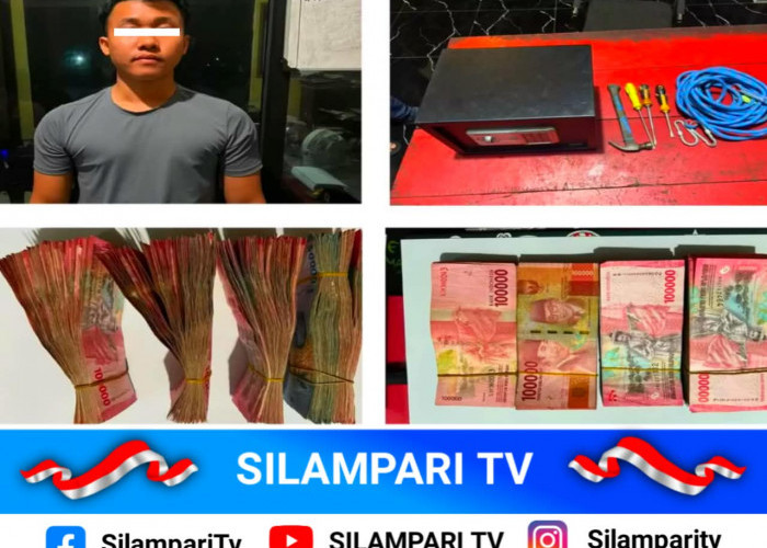 Nekat Bobol Brankas JM Swalayan di Lubuklinggau, Pelaku Bawa Kabur Rp44 Juta