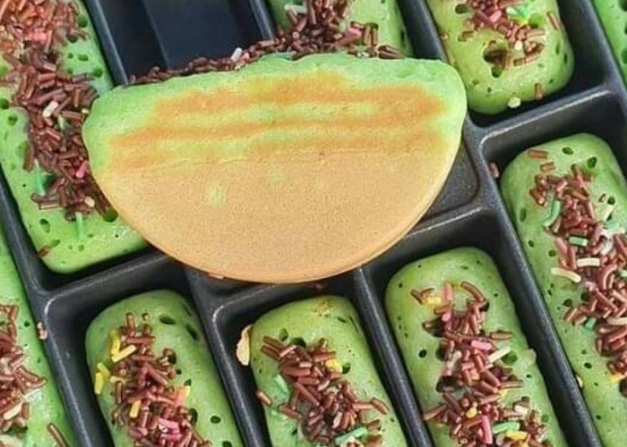 Resep Pukis Pandan Cokelat Meses yang Moist dan Lumer di Mulut