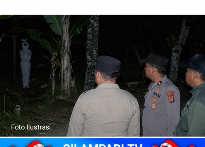 Warga Musi Rawas Heboh, Sosok Mirip Pocong Terekam Kamera Ponsel