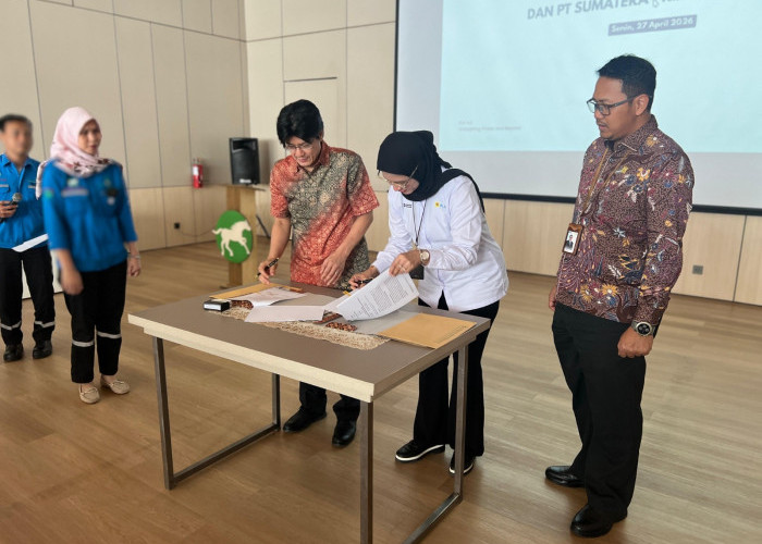 PLN Teken Kontrak Listrik 18,7 MVA dengan PT SPF, Perkuat Akselerasi Industri di Ogan Ilir