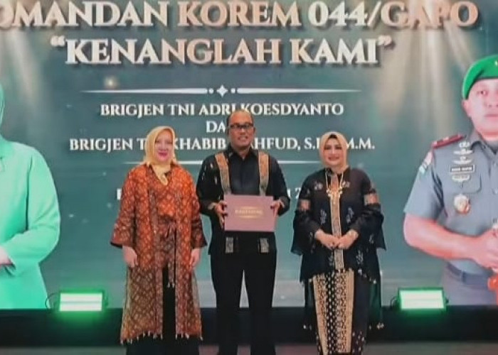 Bupati Musi Rawas Hadiri Lepas Sambut Danrem 044/Garuda Dempo, Perkuat Sinergi TNI dan Pemda