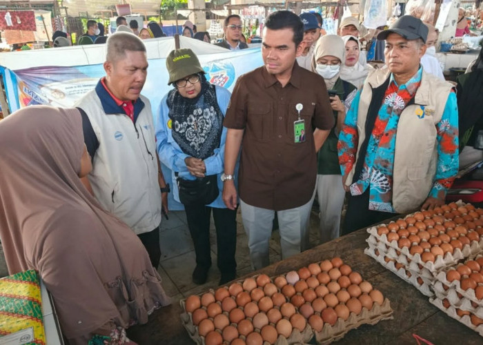 Bapanas Sidak Pasar di Musi Rawas, Pastikan Harga dan Stok Pangan Tetap Stabil