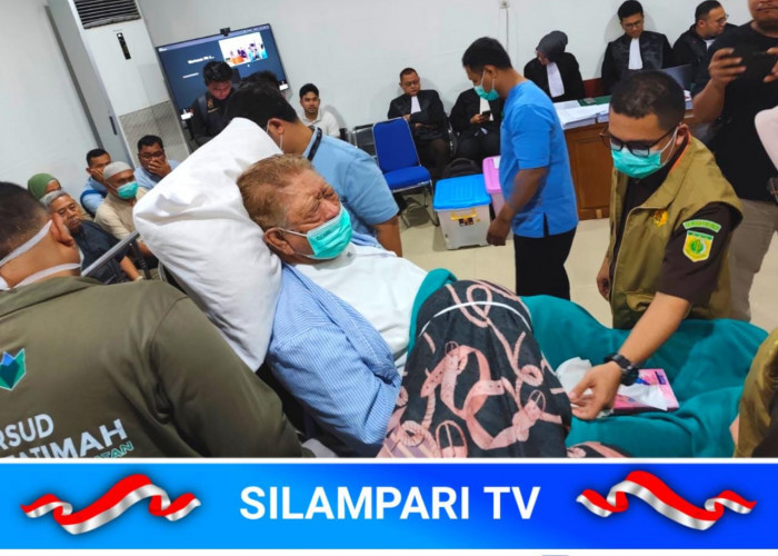 Kondisi Lemah Tak Hentikan Sidang, Haji Halim Jalani Proses Hukum di Atas Ranjang Medis Jadi Sorotan