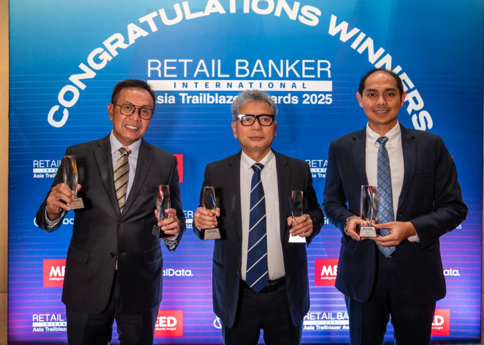 BRI Raih 5 Penghargaan di Retail Banker International Asia Trailblazer Awards