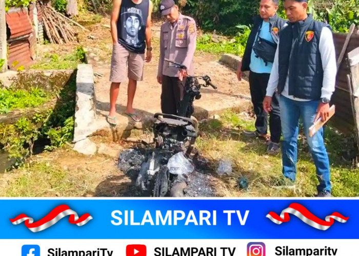 Dramatis! Pencurian Kopi di Lahat Berujung Aksi Pembakaran Motor
