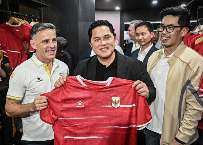 Jersey Baru Timnas Indonesia Dirilis, Erick Thohir Soroti Unsur Batik dan Tenun sebagai Identitas Budaya