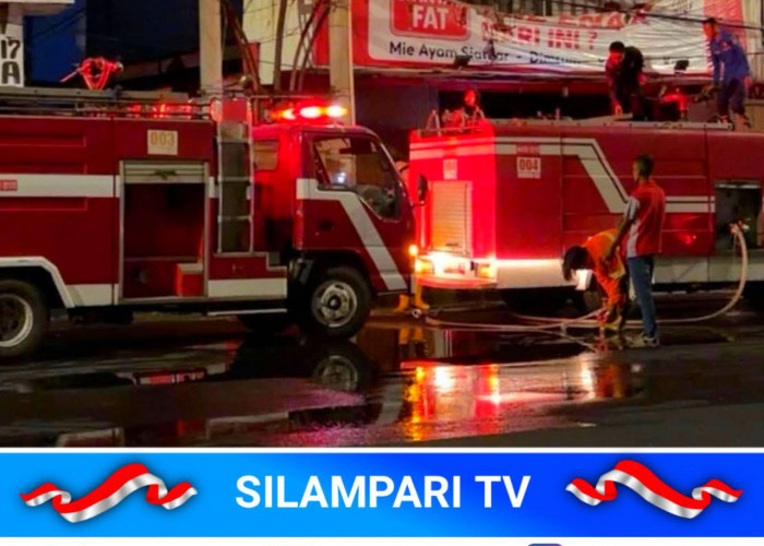 Ruko Mie Ayam Siantar di Lubuklinggau Ludes Dilalap Api, Kerugian Ditaksir Rp. 150 Juta