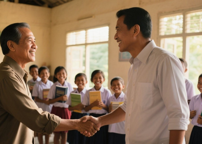 Bupati Bogor Puji Sosok Inspiratif yang Peduli Pendidikan Anak Yatim