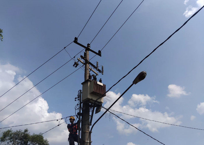 PLN ULP Tebing Tinggi Lakukan Penyeimbangan Beban Trafo dan Perbaikan Grounding di Saling