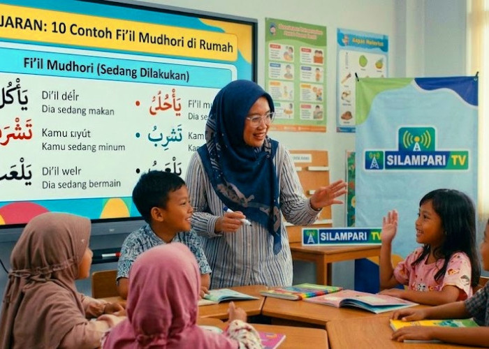 10 Contoh Fi’il Mudhori dalam Percakapan Sehari-hari di Rumah, Lengkap Tulisan Arab, Latin, dan Artinya