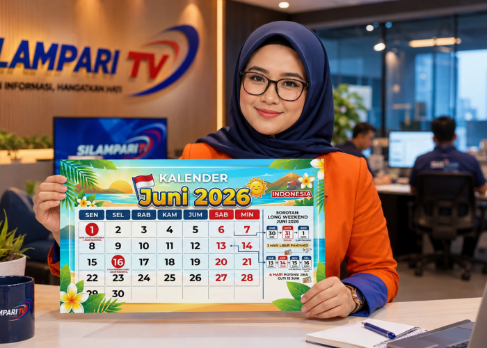 Kalender Juni 2026 Lengkap: Catat Tanggal Merah, Hari Besar, dan Peluang Long Weekend