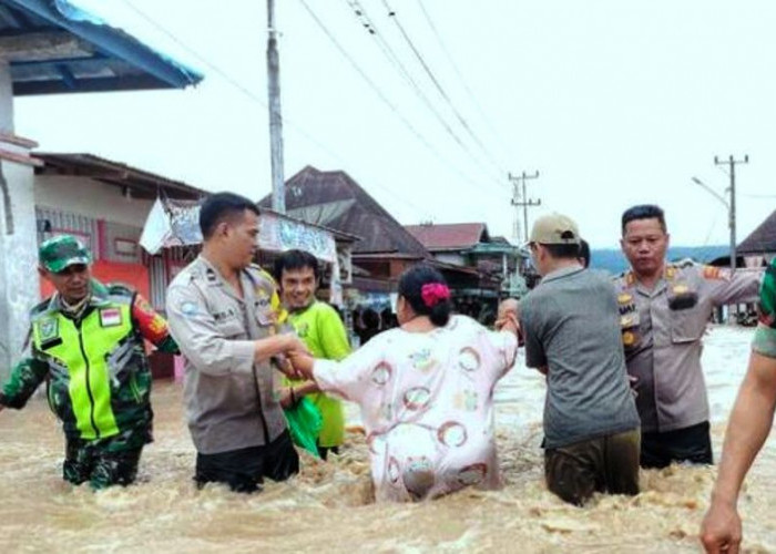 Lebong Bengkulu Dilanda Banjir, Ribuan Rumah Warga Terendam