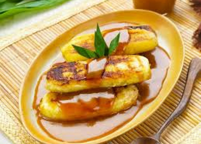 Resep Pisang Gapit Kuah Kinca, Camilan Legit Khas Kalimantan Timur