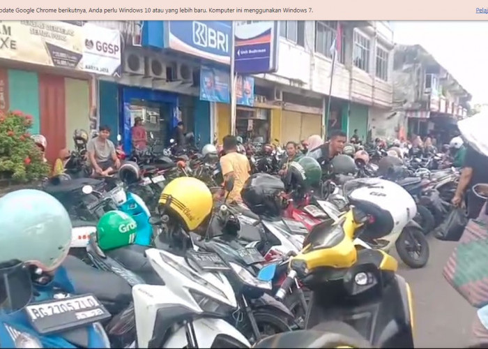 Pasar Inpres Kota Lubuklinggau Padat Menjelang Ramadan, Masyarakat Berburu Stok Pangan dan Daging Sapi