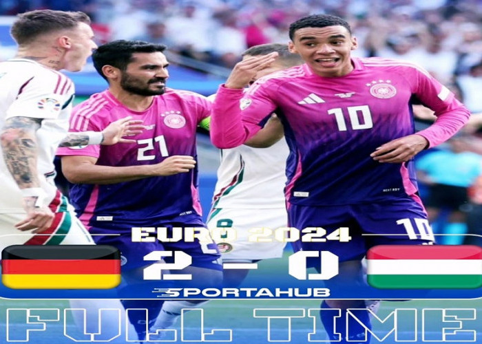 Klasemen Grup A EURO2024 - Timnas Jerman Lolos Ke Babak 16 Besar, 2 Pemain Bintang Liverpool Saling Berhadapan