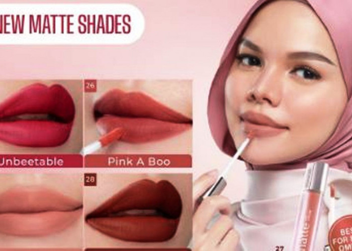 4 New Shade Wardah Matte Lip Cream Terbaru, Warna Cantik dan Ringan di Bibir