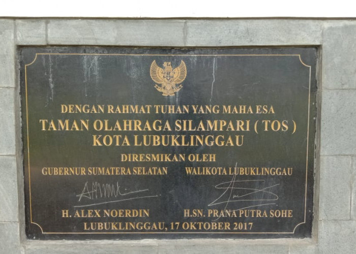 Revitalisasi Taman Olahraga Silampari (TOS) Lubuk Linggau, Akan Dilengkapi Mini Soccer dan Track Lari