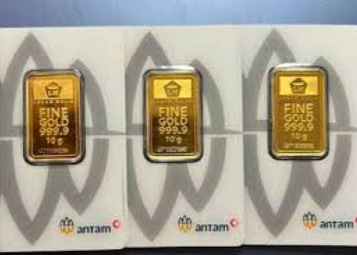 Harga Emas Antam Anjlok Tajam, Turun Rp65.000 per Gram!