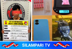 Pemuda Musi Rawas Ditangkap di Samping Masjid Agung Lubuklinggau, Bawa 10 Pil Ekstasi Langka