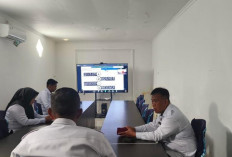 Antisipasi Risiko Bencana, Lapas Narkotika Muara Beliti Ikuti Koordinasi Identifikasi Arsip Secara Daring