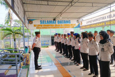 Apel Pagi di Lapas Narkotika Muara Beliti, Kalapas Tekankan Tanggung Jawab dan Etos Kerja