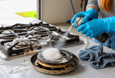 Aman dan Efektif, 5 Cara Membersihkan Kerak Kompor Gas hingga Kinclong