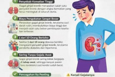 Penyakit Ginjal Kronis Sering Tak Bergejala, Banyak Pasien Baru Tahu Saat Harus Cuci Darah