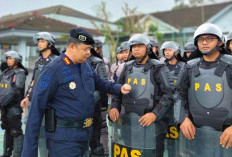Perkuat Kewaspadaan Menjelang Ramadan, Lapas Narkotika Muara Beliti Gelar Apel Siaga