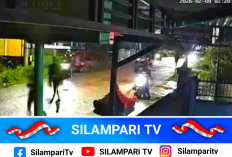 Aksi Tawuran Puluhan Remaja di Batu Urip Lubuklinggau Terekam CCTV