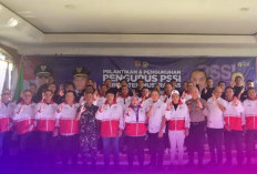 Ratna Machmud Resmikan Pengurus PSSI Musi Rawas Masa Bakti 2025–2029