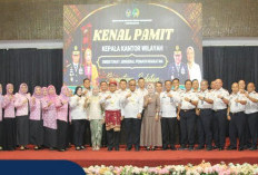 Perkuat Sinergi Pemasyarakatan, Lapas Narkotika Muara Beliti Hadiri Acara Kenal Pamit Kakanwil Ditjenpas Sumse