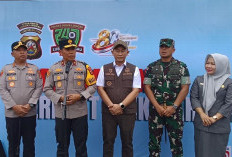 Wakapolda Sumsel Pimpin Apel Kamtibmas dan Doa Bersama di Polres Lubuklinggau Sambut HUT Bhayangkara ke 80