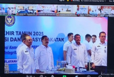 Kalapas Narkotika Muara Beliti Ikuti Refleksi Kinerja Akhir Tahun 2025