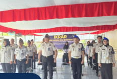 Perkuat Komitmen, Lapas Narkotika Muara Beliti Ikuti Ikrar Zero Narkoba dan HP Secara Daring