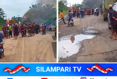 Warga Desa Sugi Waras Musi Banyuasin Demo, Tuntut Perhatian Pemerintah soal Jalan Rusak