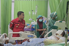 Bupati Muratara Pastikan 3 Korban Kecelakaan Bus ALS & Truk Tangki Minyak Dapat Perawatan Terbaik 