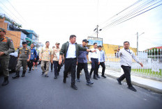 Tinjau Proyek Jalan di Lubuk Linggau, Herman Deru Tegaskan Komitmen Pemerataan Pembangunan