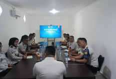 Perkuat Sinergi dan Kinerja, Lapas Narkotika Kelas IIA Muara Beliti Gelar Rapat Struktural Rutin