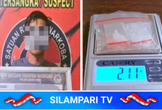 Terduga Bandar Sabu di Air Lintang Tak Berkutik Saat Digerebek Satresnarkoba Polres Muara Enim