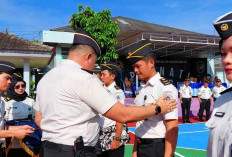 Naik Pangkat, Tanggung Jawab Bertambah: Lapas Narkotika Muara Beliti Gelar Upacara Kenaikan Pangkat Pegawai